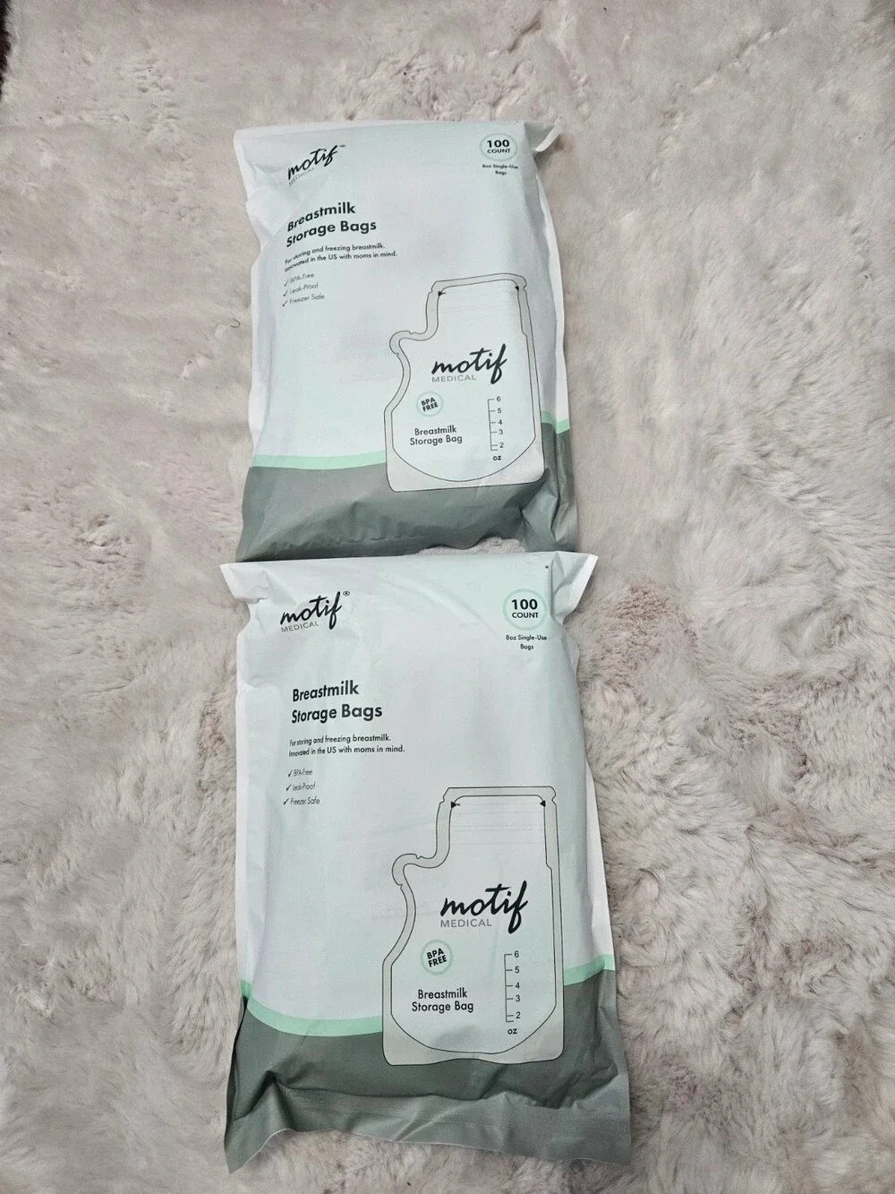 Motif Breastmilk Storage Bags 200ct